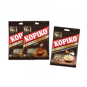 Kopiko Coffee Candy Bundle Mix Variant (2 packs of Original Coffee Candy & 1 pack of Cappucino Candy)